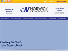 Tablet Screenshot of drnorwick.com